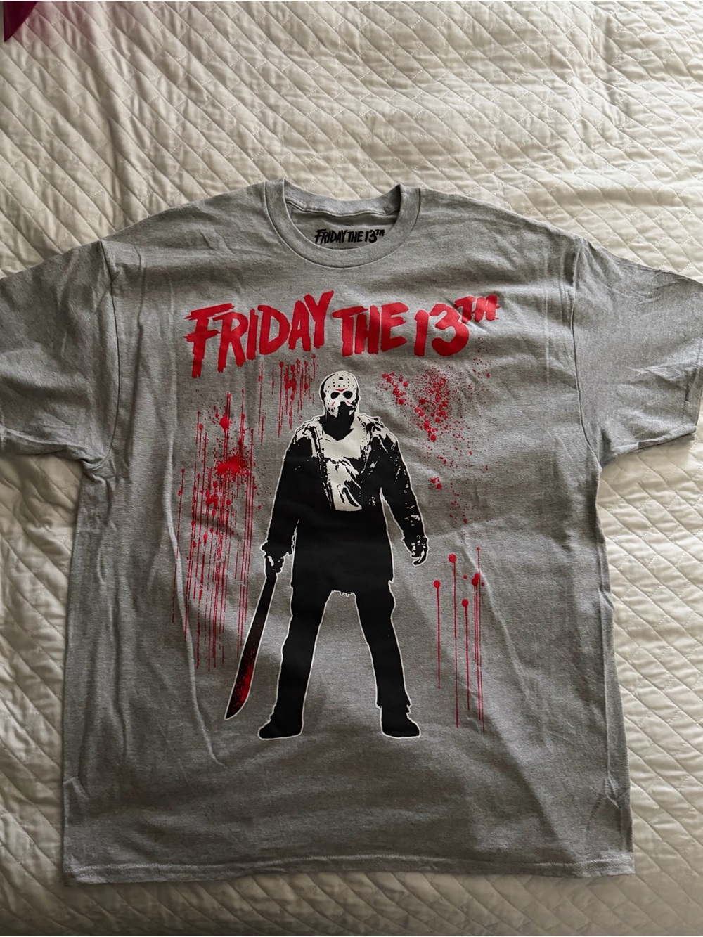 Friday the 13th Graphic Tee - Gray